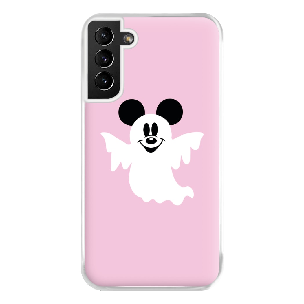 Mouse Ghost Halloween Phone Case for Galaxy S21 Plus