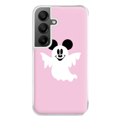 Mouse Ghost Halloween Phone Case for Galaxy A55