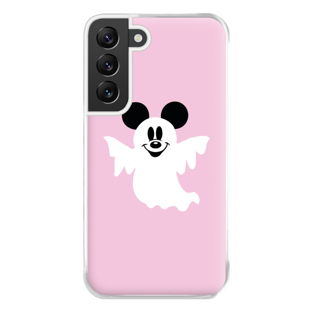 Mouse Ghost Halloween Phone Case for Galaxy S22 Plus