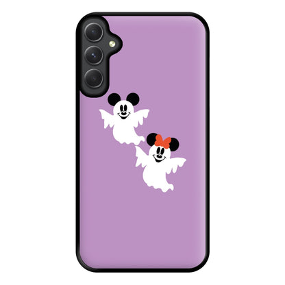 Mice Ghost Halloween Phone Case for Galaxy A34