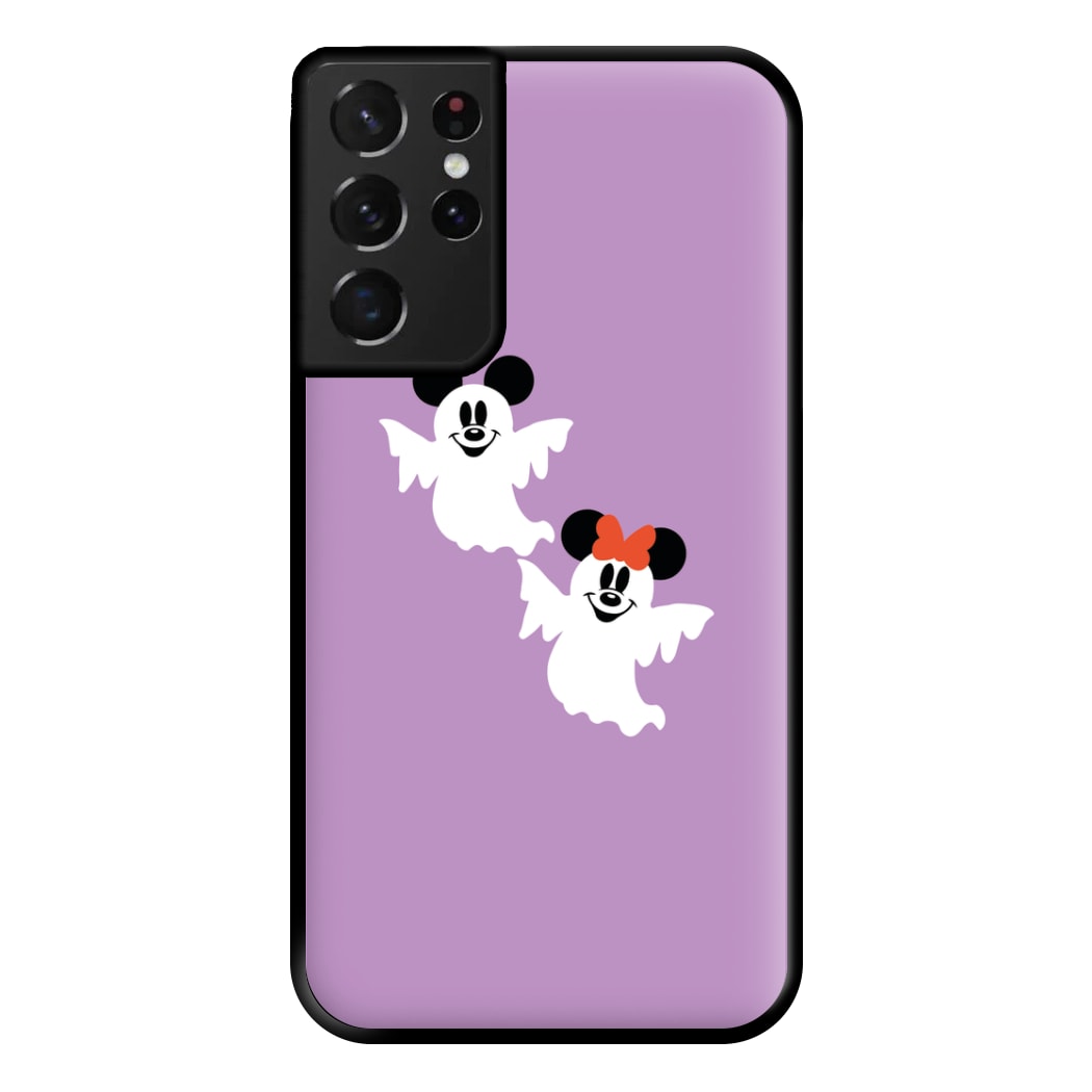 Mice Ghost Halloween Phone Case for Galaxy S21 Ultra