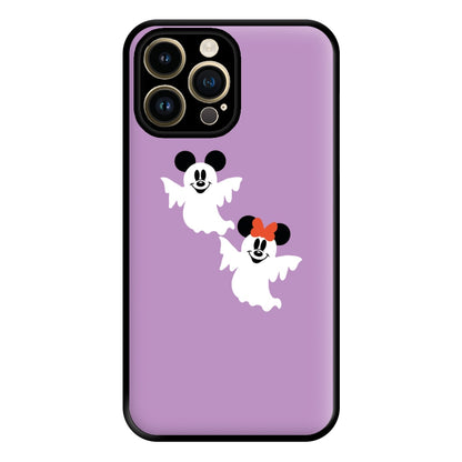 Mice Ghost Halloween Phone Case for iPhone 14 Pro Max