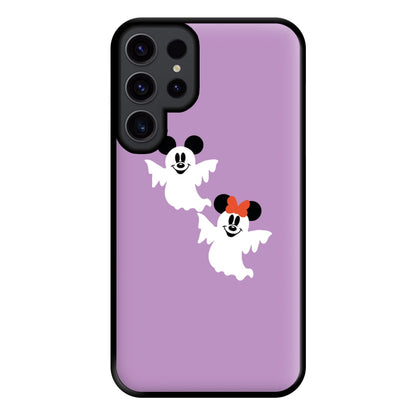 Mice Ghost Halloween Phone Case for Galaxy S23 Ultra