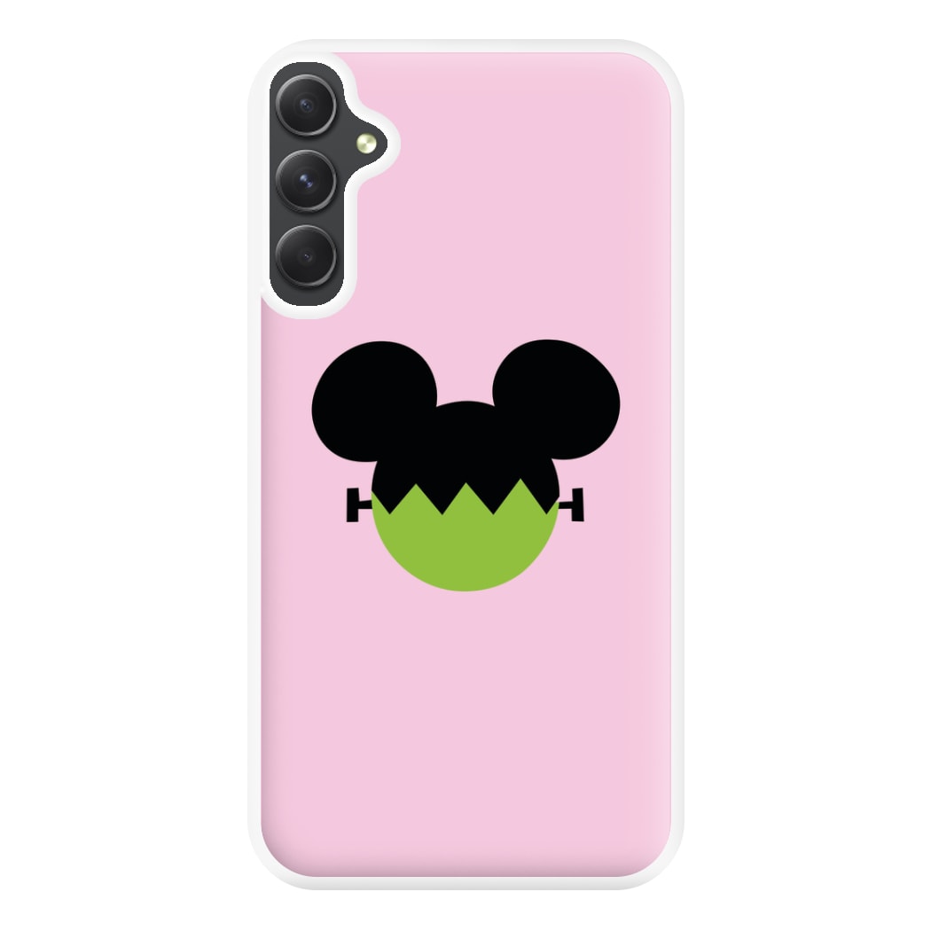 Frankenstein Mouse Halloween Phone Case for Galaxy A34