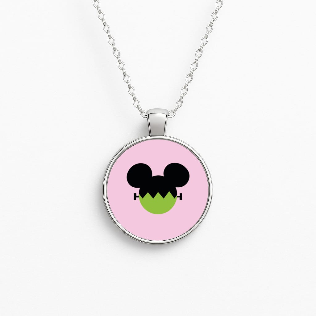 Frankenstein Mouse Halloween Necklace