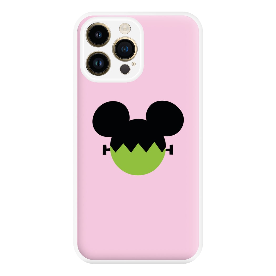 Frankenstein Mouse Halloween Phone Case for iPhone 14 Pro Max