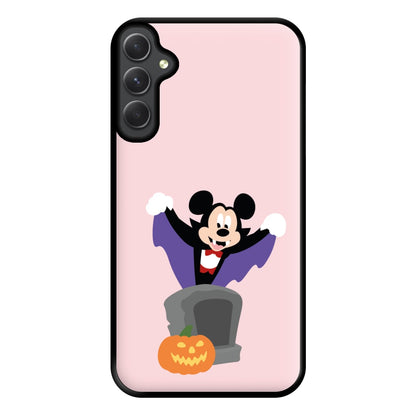 Vampire Mouse Halloween Phone Case for Galaxy A34