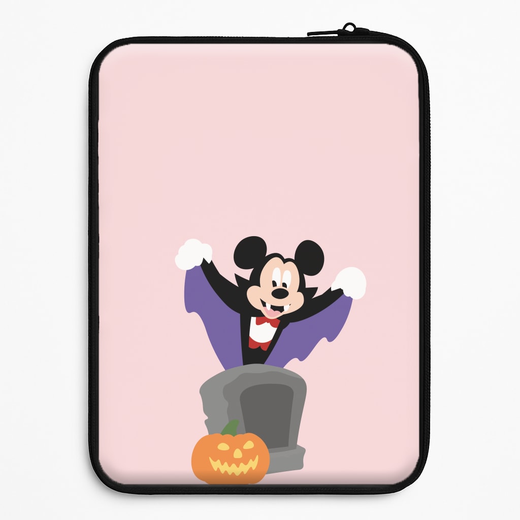 Vampire Mouse Halloween Laptop Sleeve