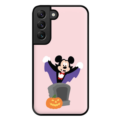 Vampire Mouse Halloween Phone Case for Galaxy S22 Plus