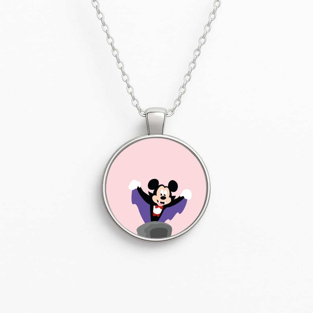 Vampire Mouse Halloween Necklace