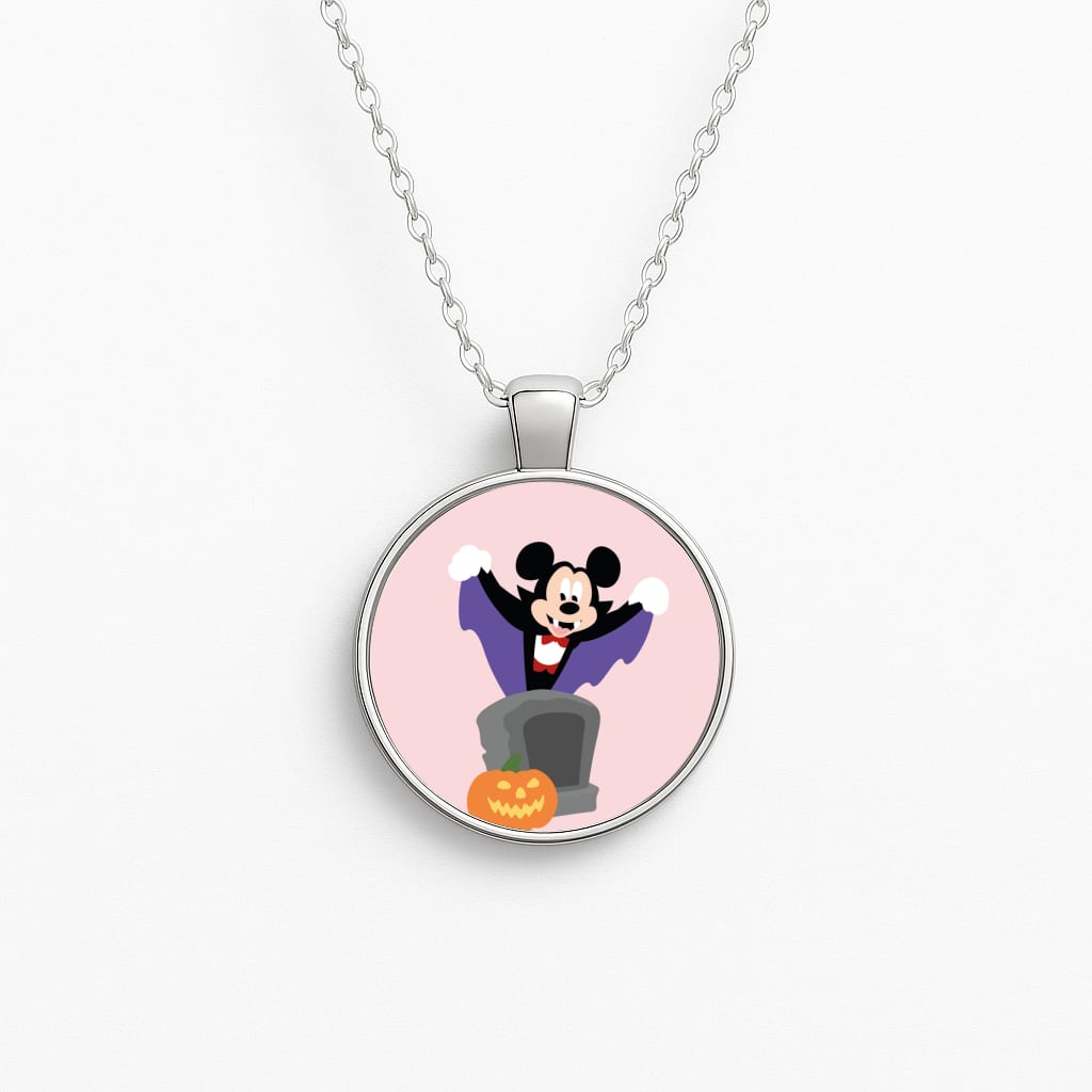 Vampire Mouse Halloween Necklace
