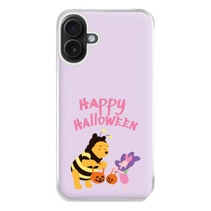 Winnie Halloween Phone Case for iPhone 16 Plus