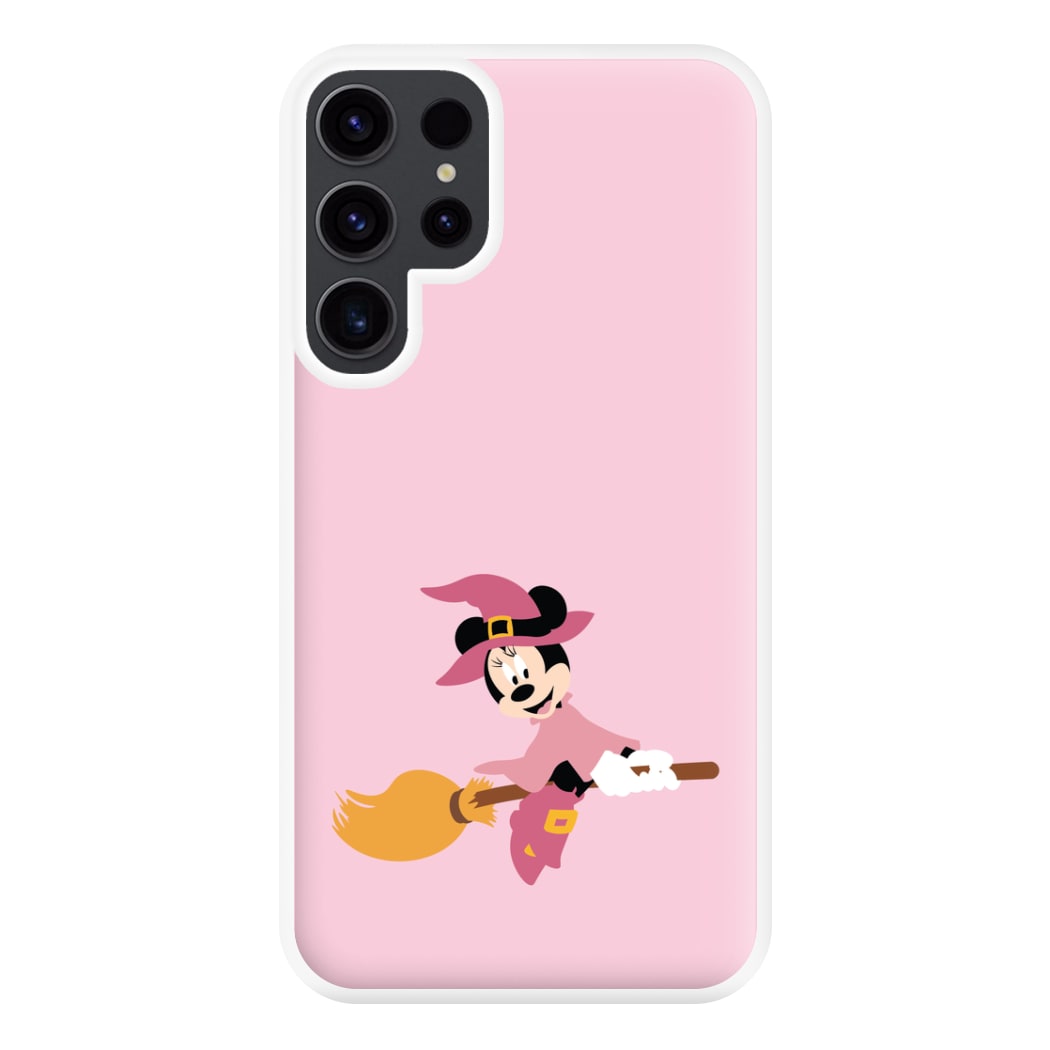 Witch Female Mouse Halloween Phone Case for Galaxy S23 Ultra