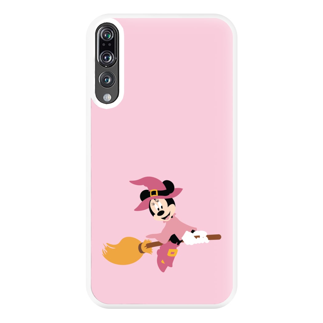 Witch Female Mouse Halloween Phone Case for Huawei P20 Pro