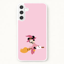 Witch Female Mouse Halloween Phone Case for Galaxy A57
