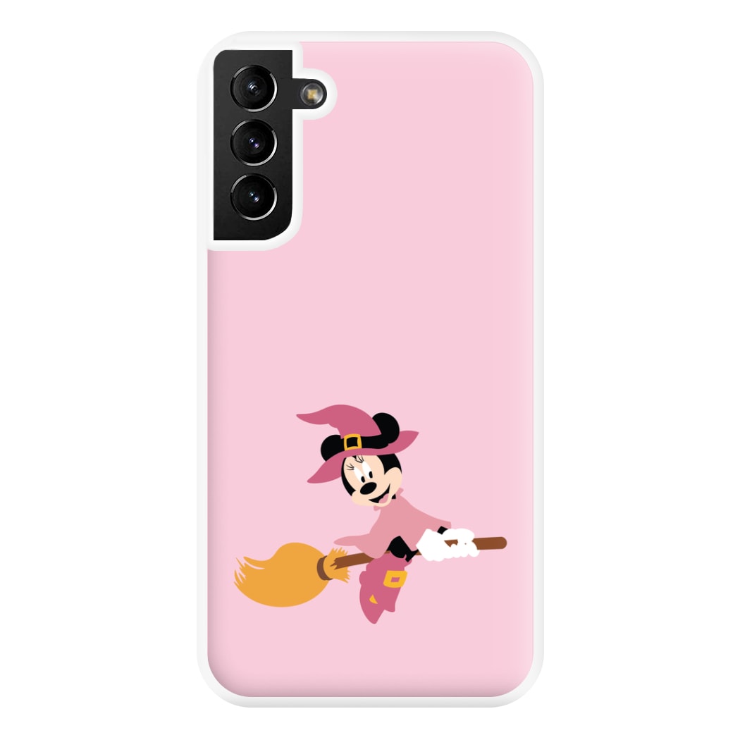 Witch Female Mouse Halloween Phone Case for Galaxy S21 Plus