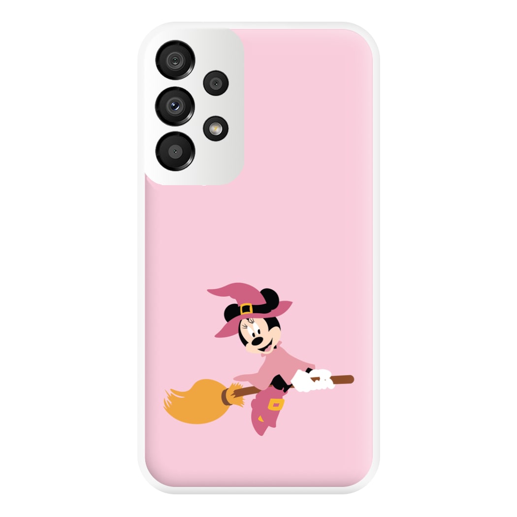 Witch Female Mouse Halloween Phone Case for Galaxy A33