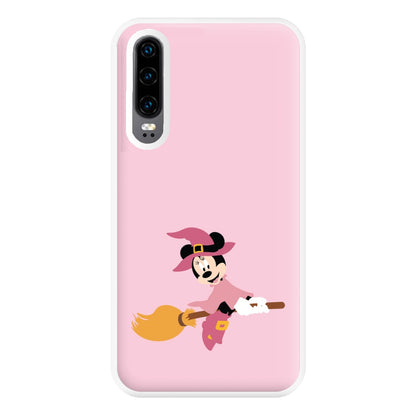 Witch Female Mouse Halloween Phone Case for Huawei P30