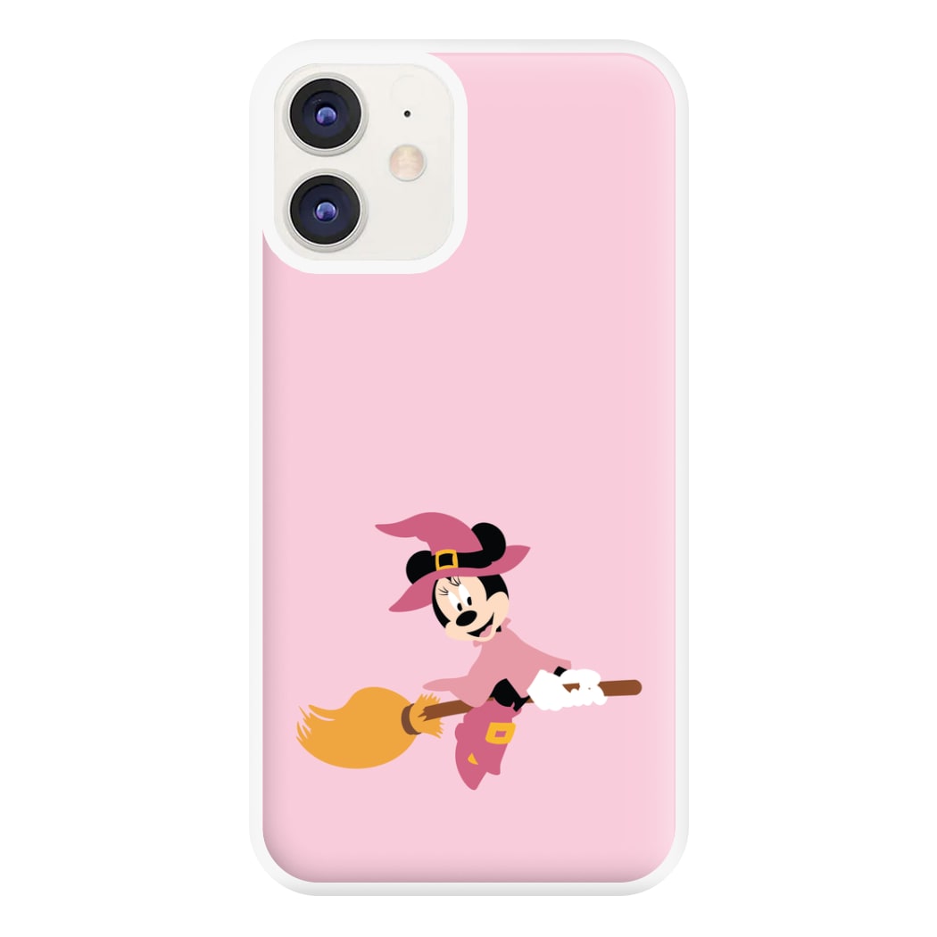 Witch Female Mouse Halloween Phone Case for iPhone 12 / 12 Pro