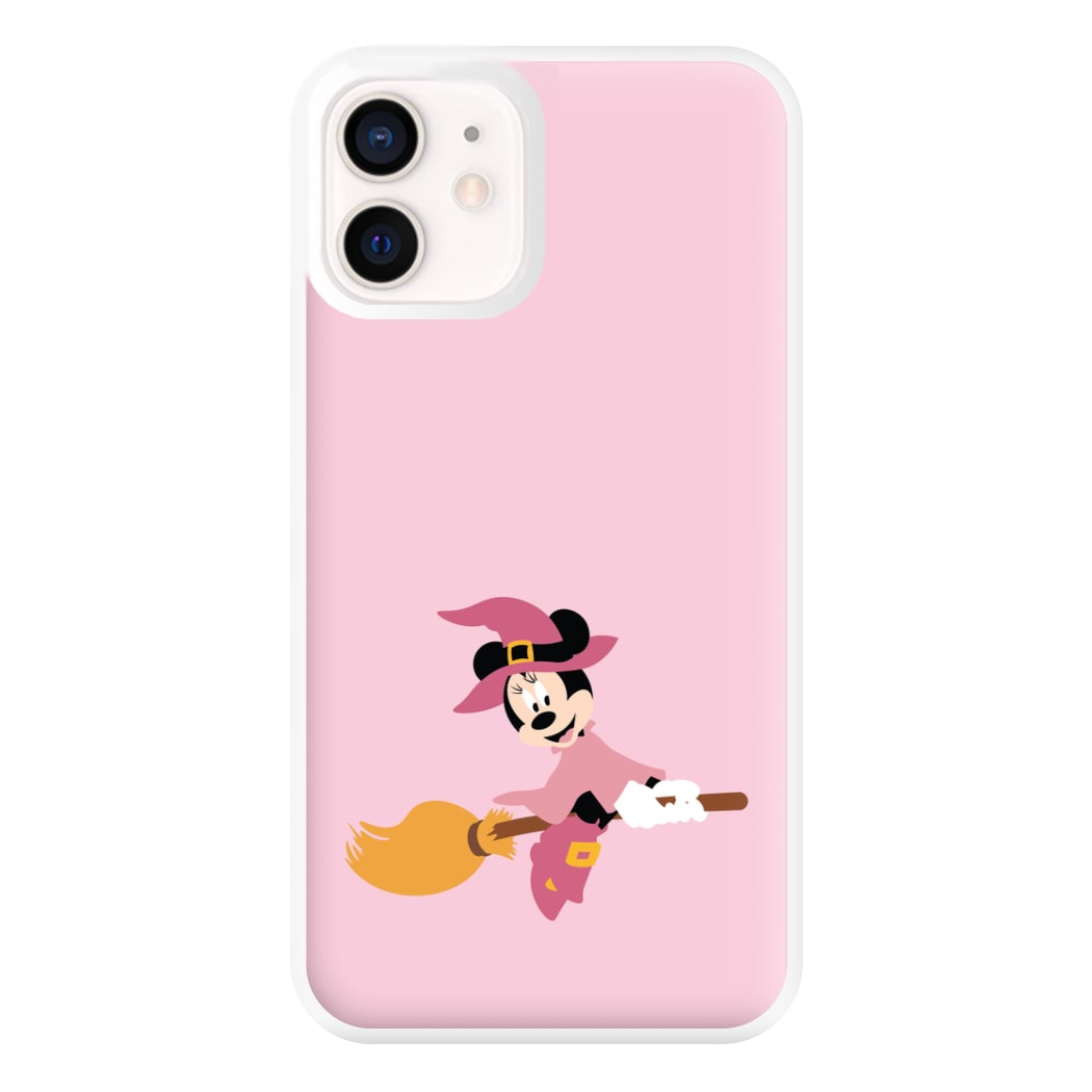 Witch Female Mouse Halloween Phone Case for iPhone 12 Mini