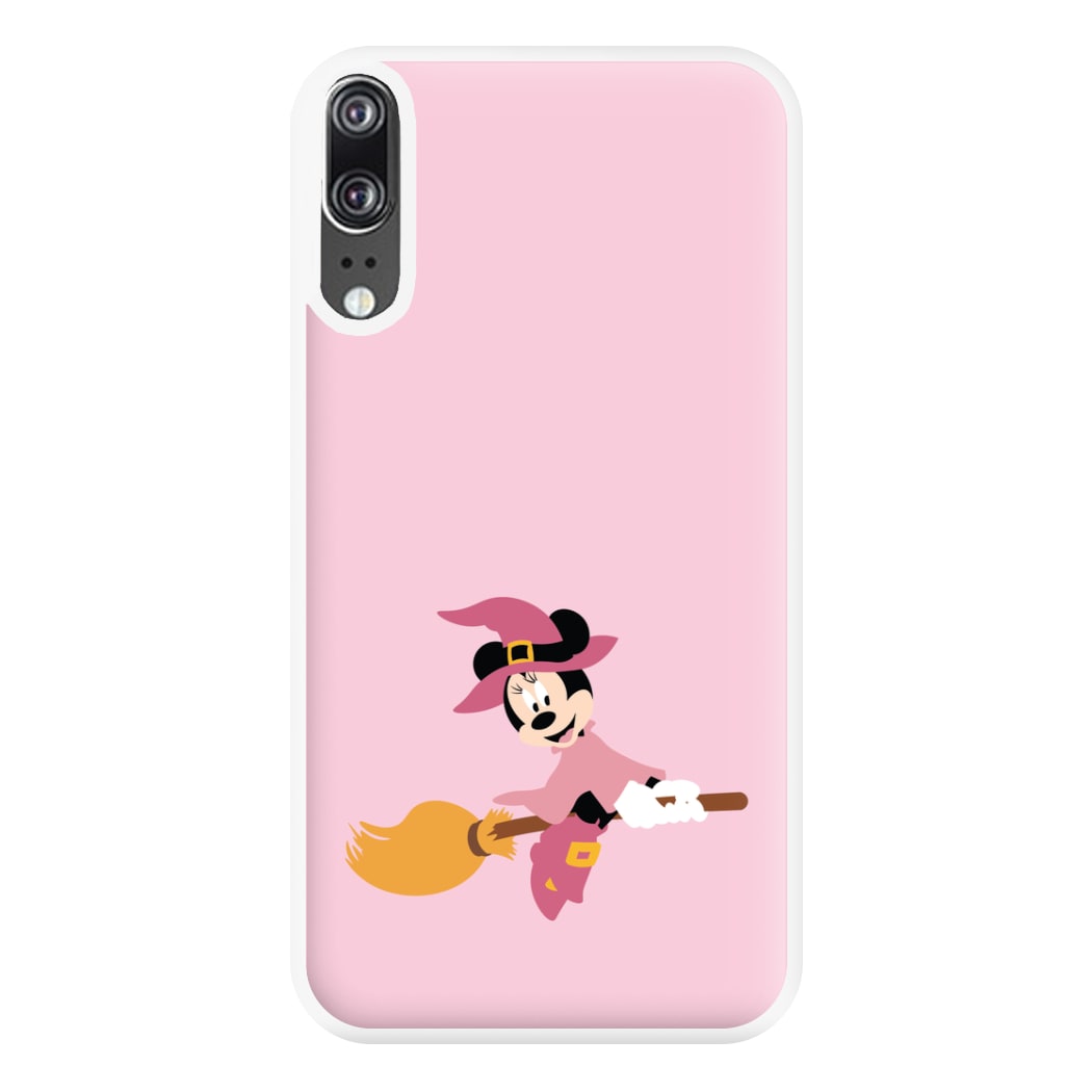 Witch Female Mouse Halloween Phone Case for Huawei P20