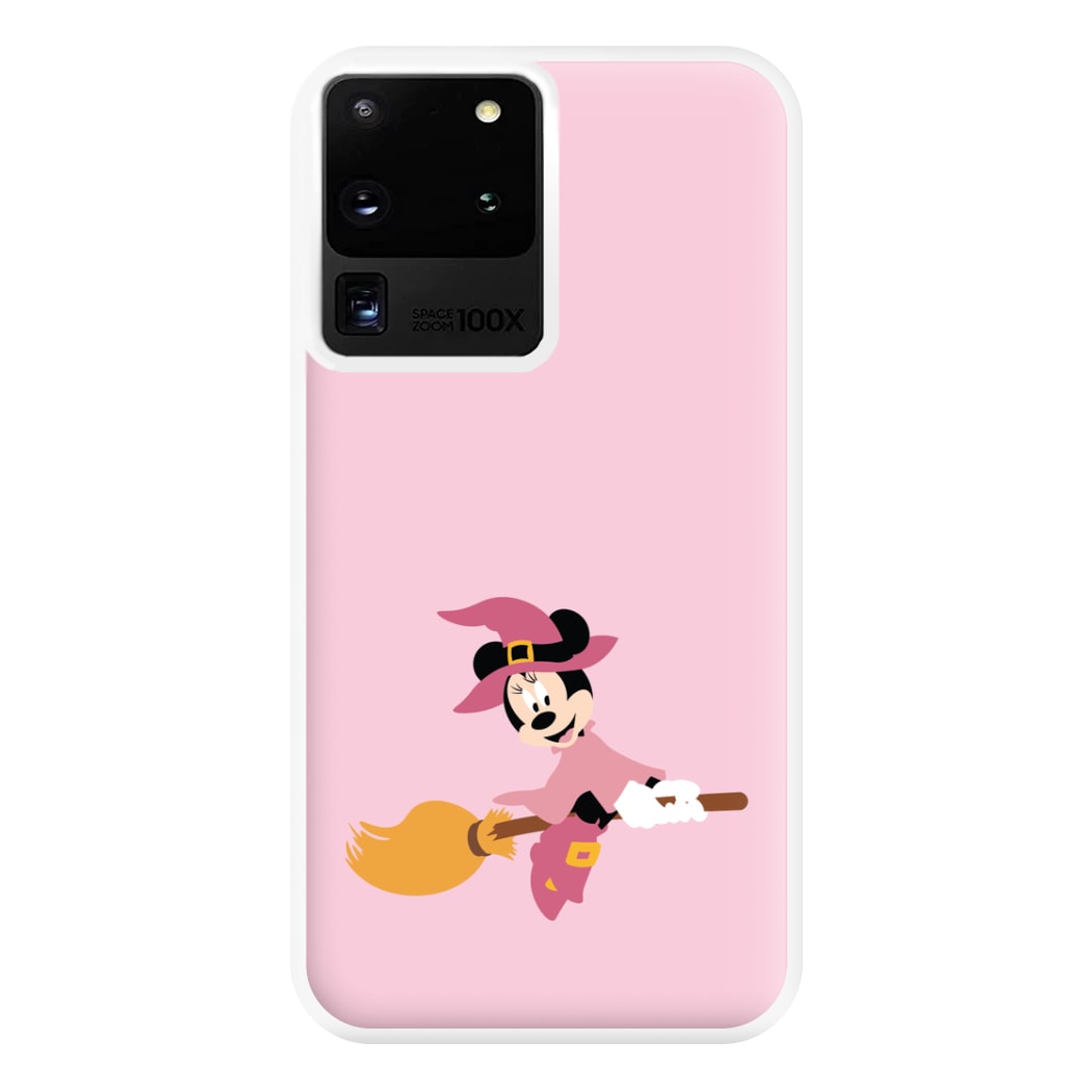 Witch Female Mouse Halloween Phone Case for Galaxy S20 Ultra