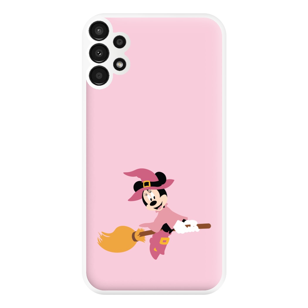 Witch Female Mouse Halloween Phone Case for Galaxy A13