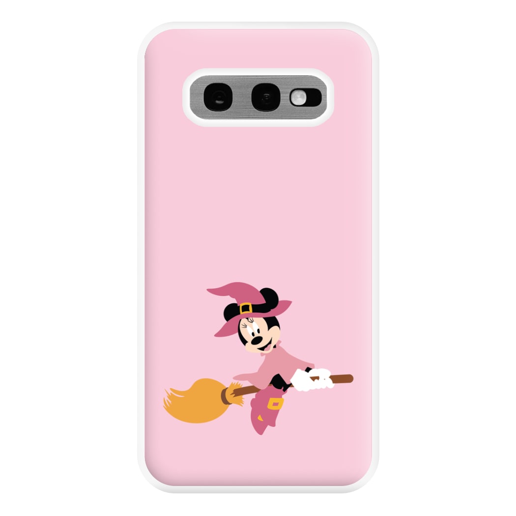 Witch Female Mouse Halloween Phone Case for Galaxy S10e