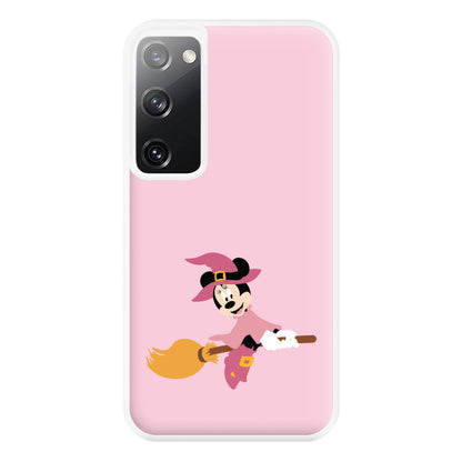 Witch Female Mouse Halloween Phone Case for Galaxy S20