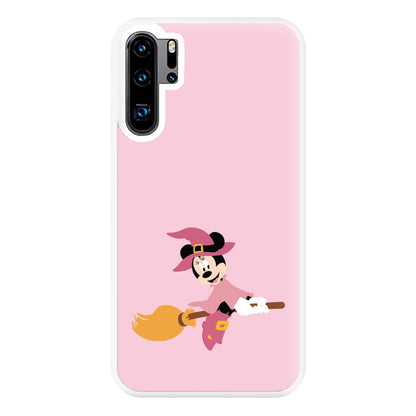 Witch Female Mouse Halloween Phone Case for Huawei P30 Pro