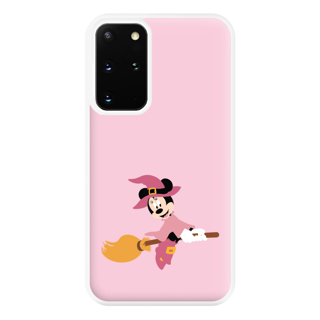 Witch Female Mouse Halloween Phone Case for Galaxy S20 Plus