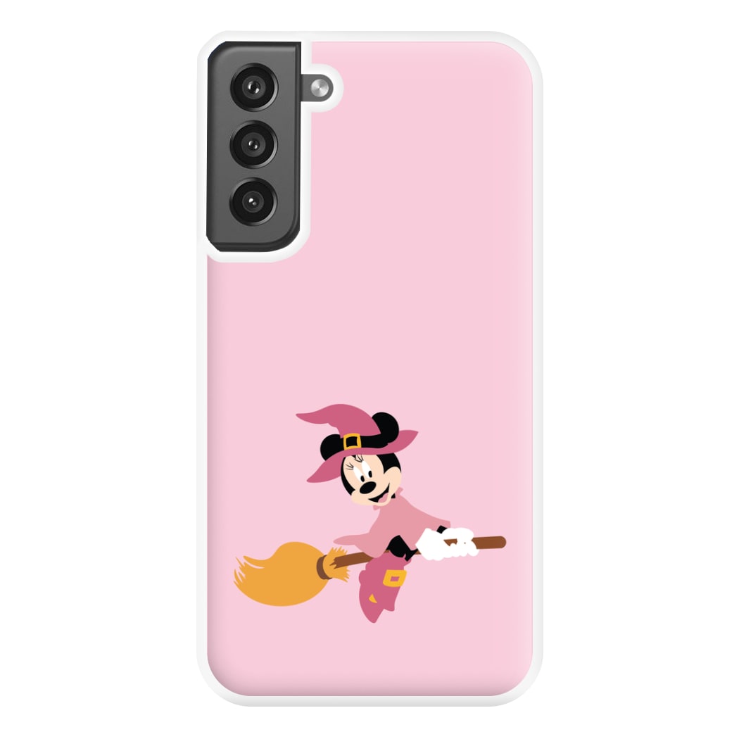 Witch Female Mouse Halloween Phone Case for Galaxy S21FE