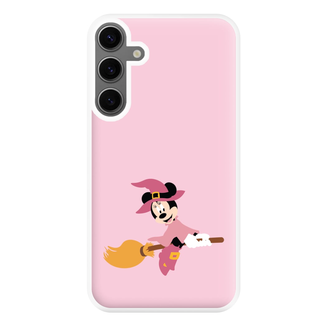 Witch Female Mouse Halloween Phone Case for Galaxy S24FE