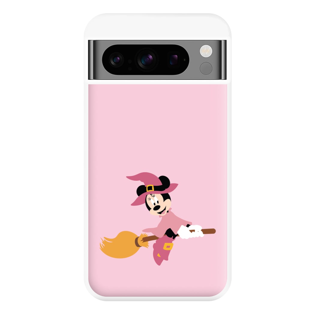 Witch Female Mouse Halloween Phone Case for Google Pixel 8 Pro