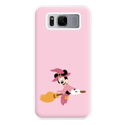 Witch Female Mouse Halloween Phone Case for Galaxy S8 Plus