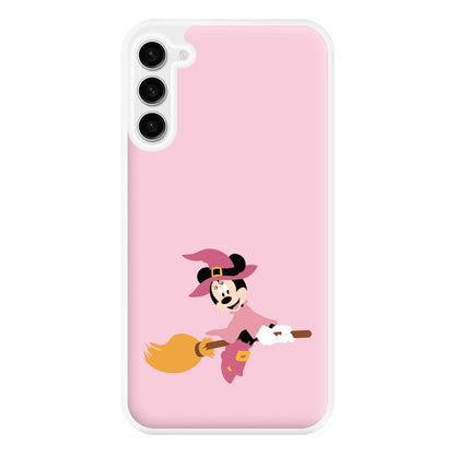 Witch Female Mouse Halloween Phone Case for Galaxy S23FE