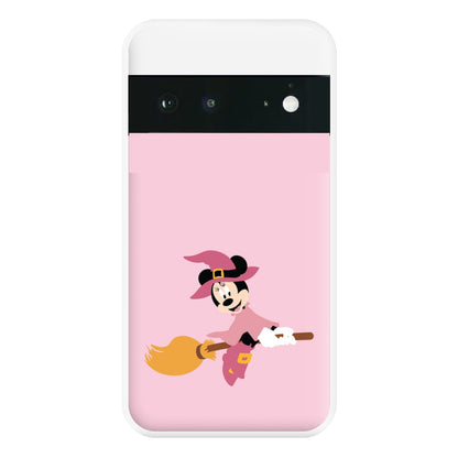 Witch Female Mouse Halloween Phone Case for Google Pixel 6a