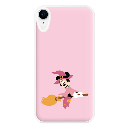 Witch Female Mouse Halloween Phone Case for iPhone XR