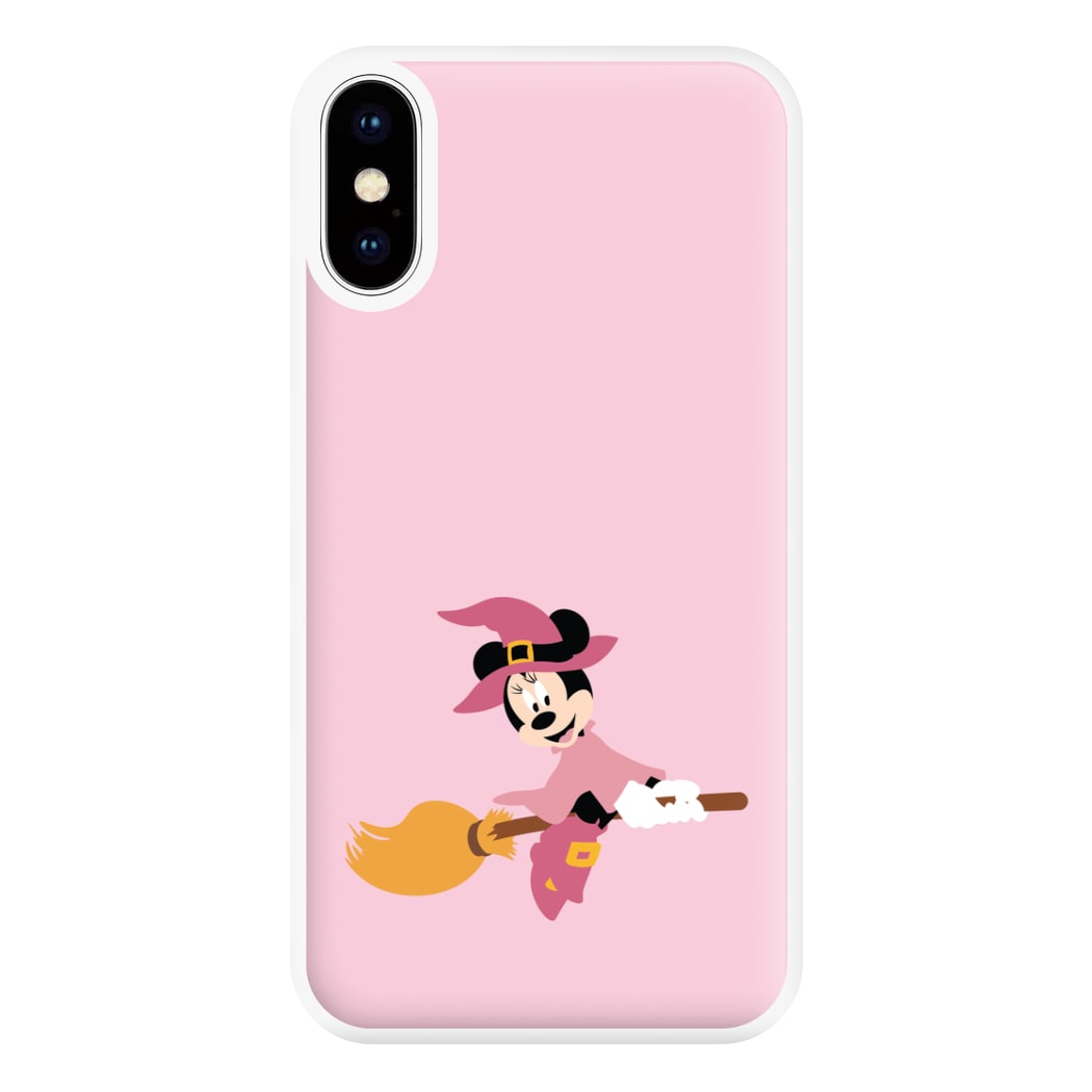 Witch Female Mouse Halloween Phone Case for iPhone XS Max