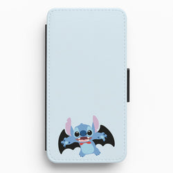 Vampire Alien Blue Halloween Flip / Wallet Phone Case