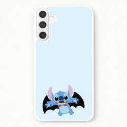 Vampire Alien Blue Halloween Phone Case for Galaxy A57