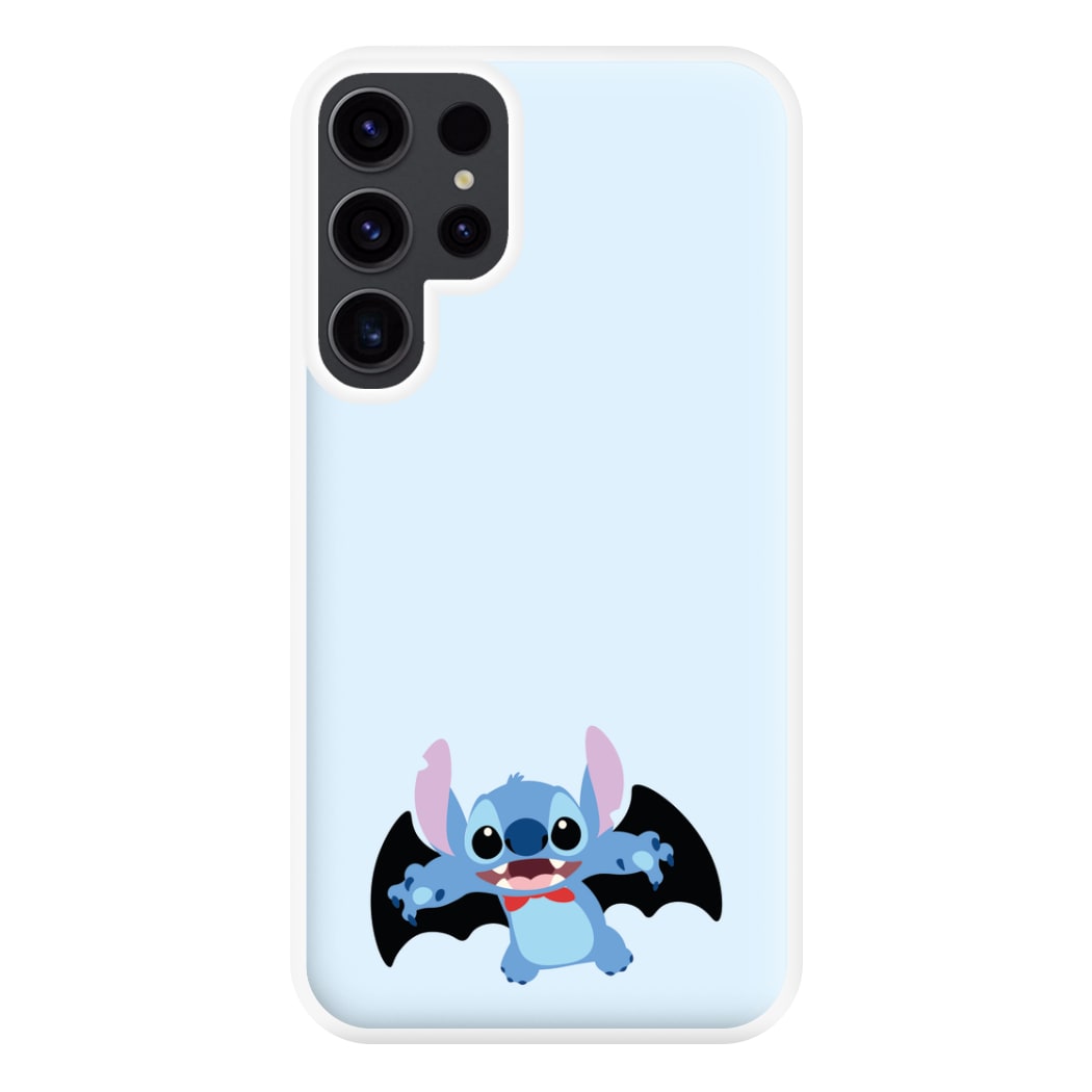 Vampire Alien Blue Halloween Phone Case for Galaxy S23 Ultra