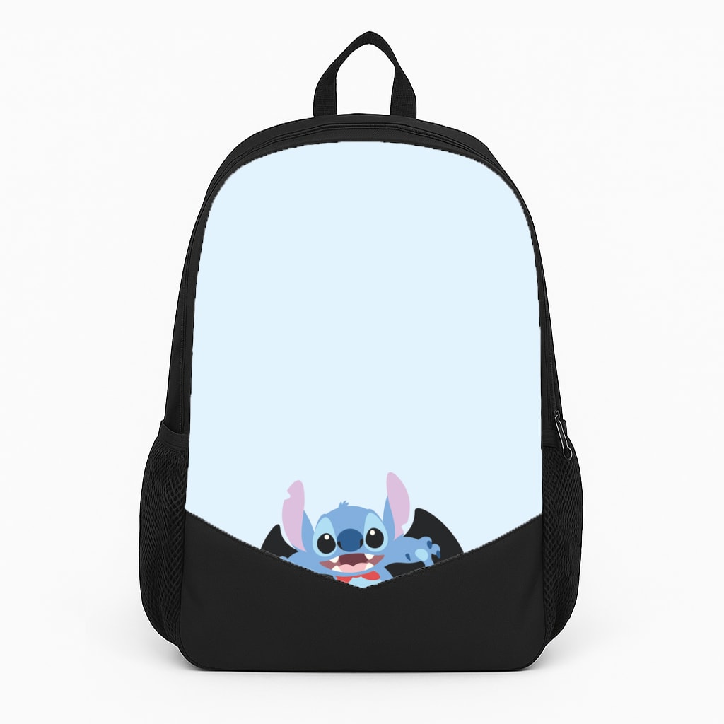 Vampire Alien Blue Halloween Backpack