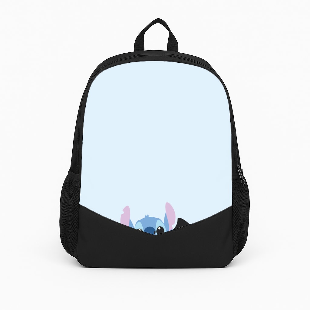 Vampire Alien Blue Halloween Backpack