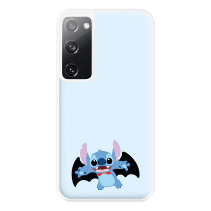 Vampire Alien Blue Halloween Phone Case for Galaxy S20