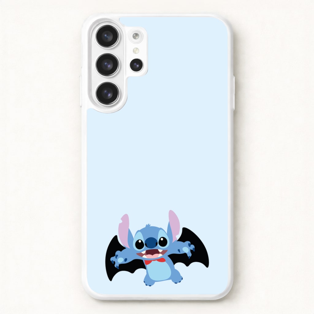 Vampire Alien Blue Halloween Phone Case for Galaxy S26 Ultra