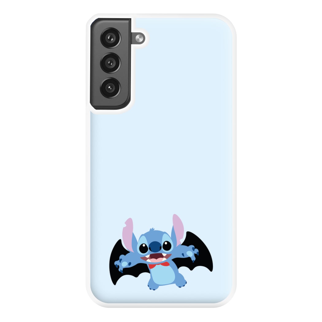 Vampire Alien Blue Halloween Phone Case for Galaxy S21FE