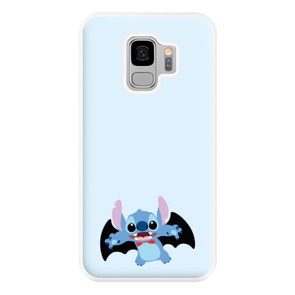 Vampire Alien Blue Halloween Phone Case for Galaxy S9 Plus