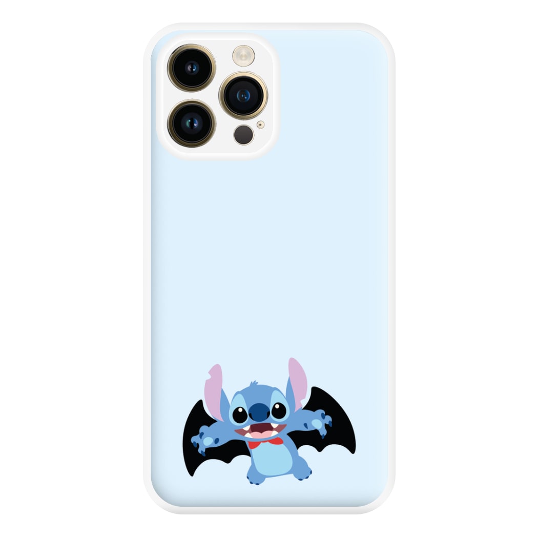 Vampire Alien Blue Halloween Phone Case for iPhone 14 Pro Max