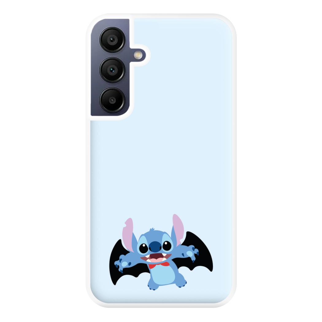 Vampire Alien Blue Halloween Phone Case for Galaxy A16